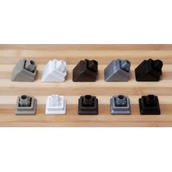 Big Square Connectors available in 5 colours (pk of 20 with screws or individual)