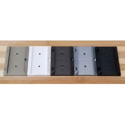 Support for Inline Railing (3 1/2 inches - pack of 2 or 4 with same colour screws)