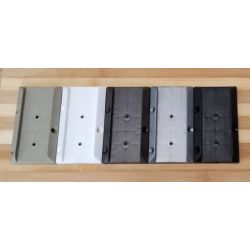 Support for Stair Railing (4 1/4 inches - pack of 2 or 4 with same colour screws)