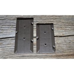 2. Support de lisse brun (3 1/2 ou 4 1/4 pouces - pq. de 2 ou 4 avec vis de la même couleur)