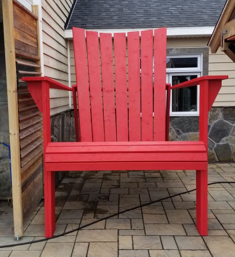 Chaise géante 10 pieds de haut