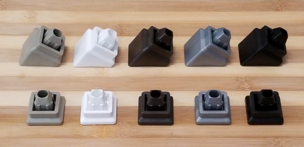 Big Square Connectors available in 5 colours (pk of 20 with screws or individual) Big Square Connectors available in 5 colours (pk of 20 with screws or individual)