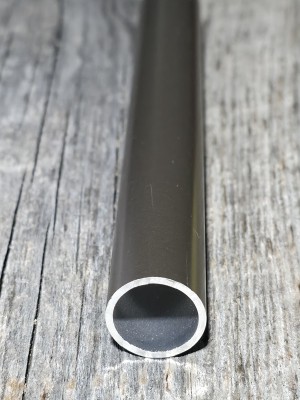 2. Barreaux en aluminium rond brun (Boite de 10 et à l'unité)