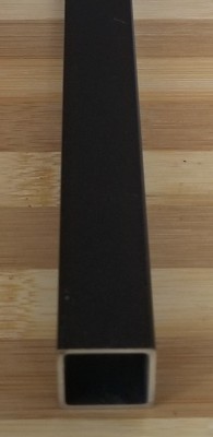 Barreaux en aluminium carré brun (Boite de 10 et à l'unité)