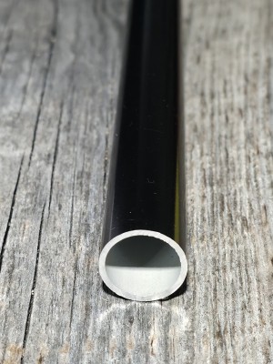 1. Barreaux en aluminium rond noir (Boite de 10 et à l'unité)