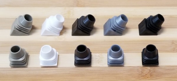 Small Square Connectors available in 5 colours (pk of 20 with screws or individual)