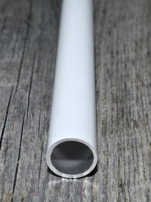 3. Barreaux en aluminium rond blanc (Boite de 10 et à l'unité)