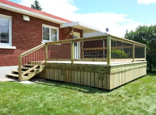 Construction et réparation de patio