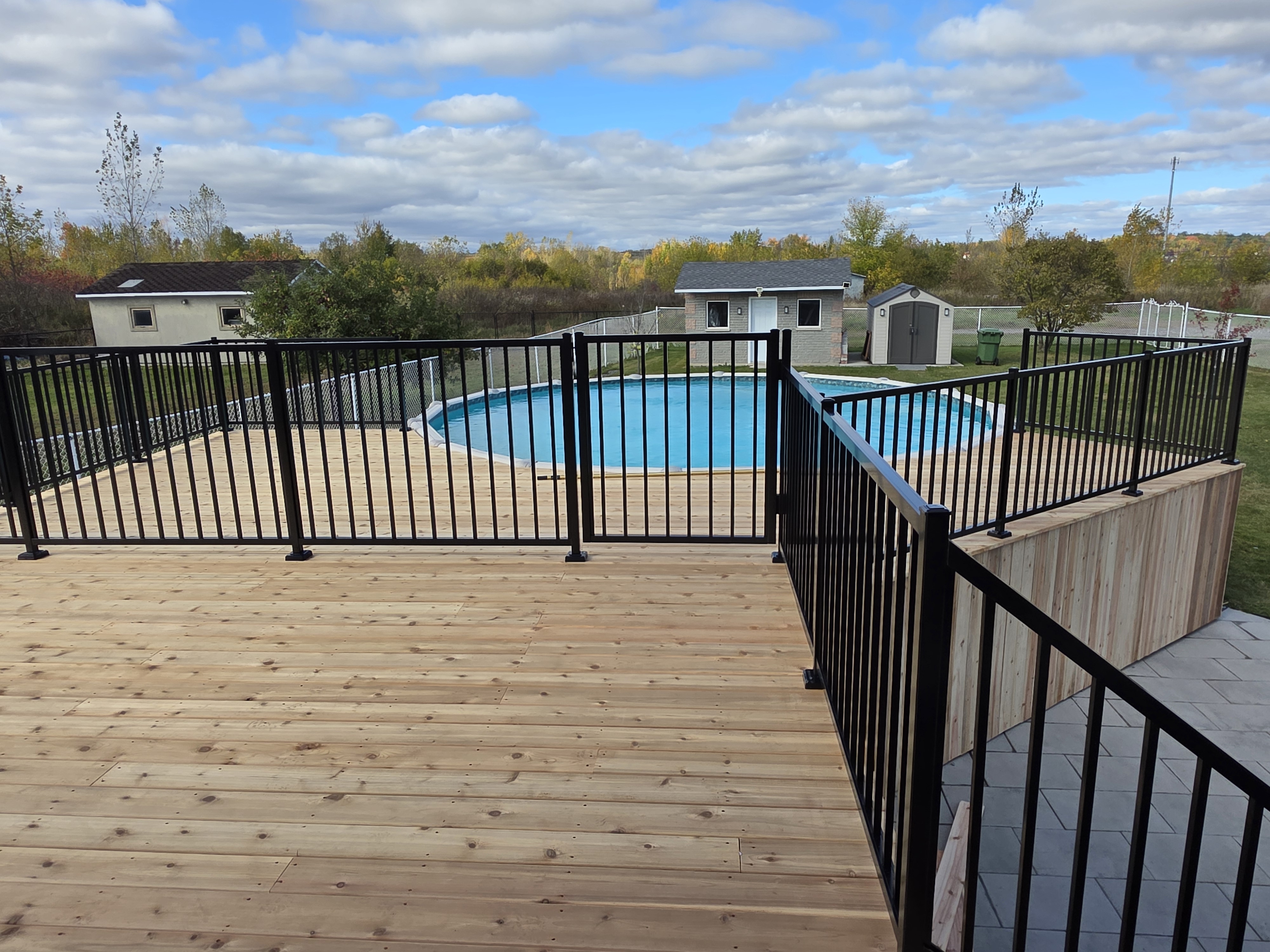 Construction de deck et terrasse